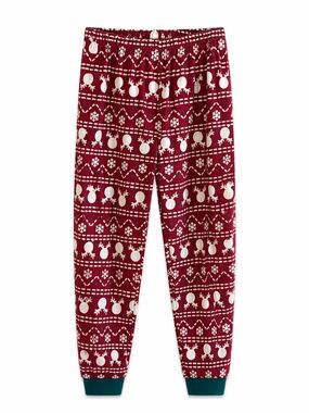 4/$20➡️ George Red Christmas Pajama Pants with Green Cuffs – Size XL Fair